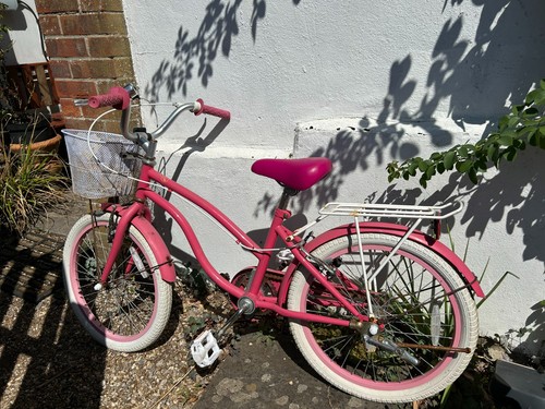 Lovely pink girls bike - girls’, with