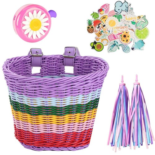 Girls bike basket front - basket,