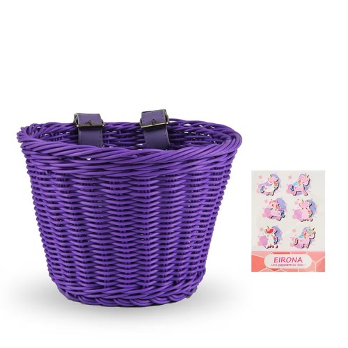 Kids bike basket - bike, wicker