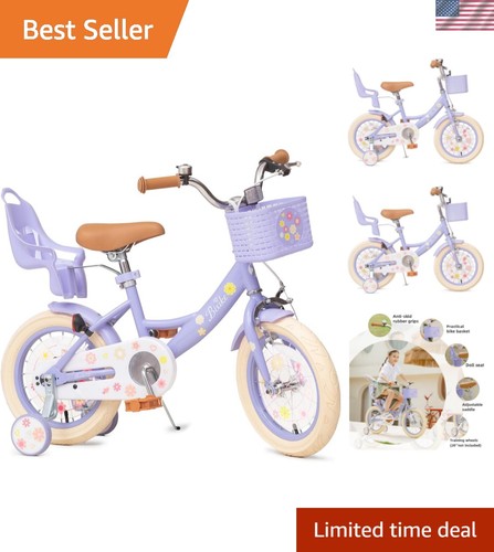 Girls bike with - bike, basket