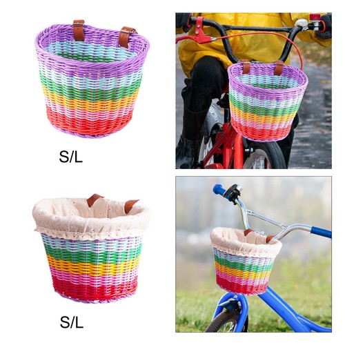 Kids bike basket rainbow color - bike,